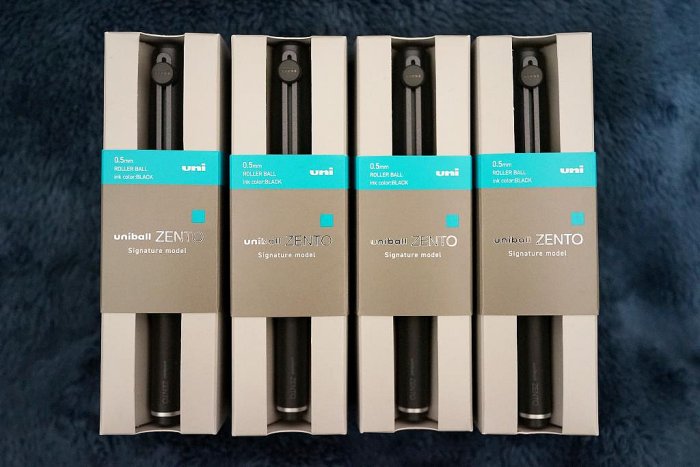 新品未開封 uniball ZENTO Signature model 0.38 silver 新品未開封 uniball ZENTO Signature model 0.38 silver