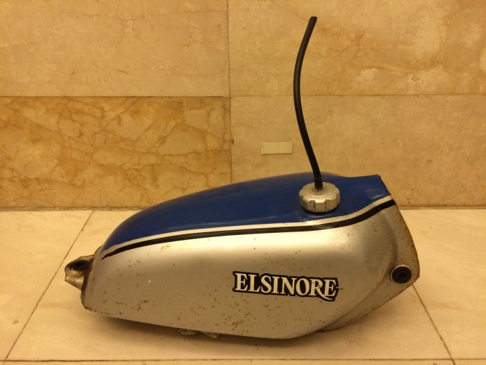 日本二手美品經典原廠ELSINORE油箱+原廠比賽版外套組合賣/古董/改裝KTR可/新竹市面交/稀少絕版獨有/HONDA