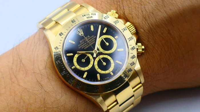 【罕見逸品】ROLEX勞力士16528 倒6面盤！經典DAYTONA盒單全超美品（ 116528 126528參考）