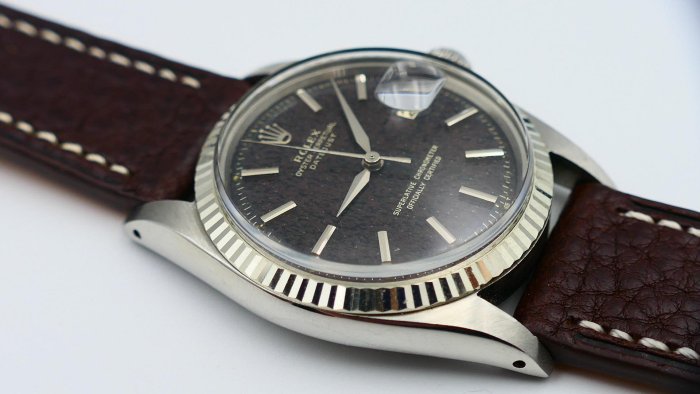 【美好時光】罕見咖啡Tropical Gilt版本！！1966年份ROLEX勞力士經典款1601收藏逸品