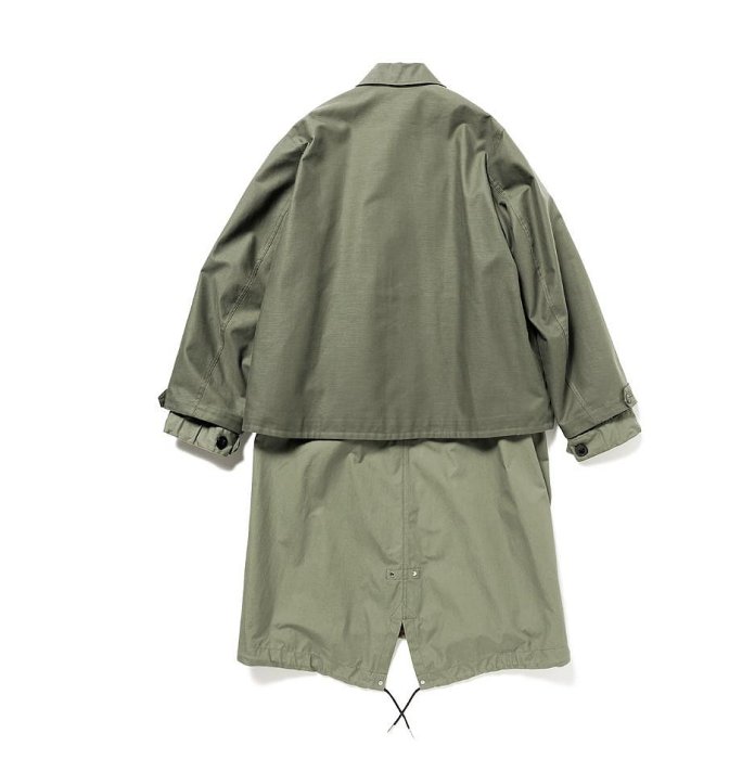 WTAPS Cotton Back Satin Coat / COAT / COTTON. BACK SATIN. SACAI