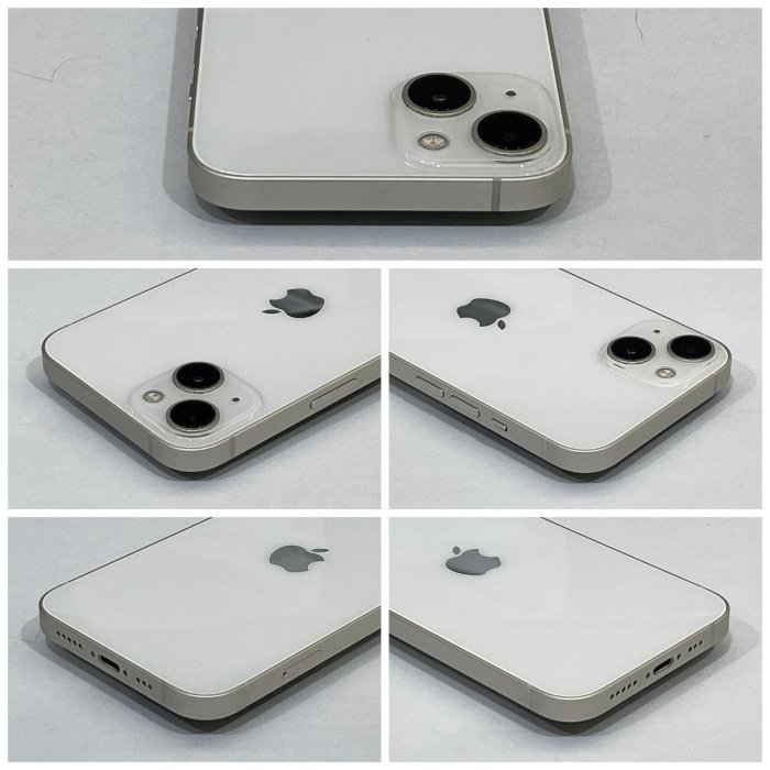 IPHONE 13 256G 白色 二手機 中古機 附發票 手機出租 高雄【米米科技】M8633