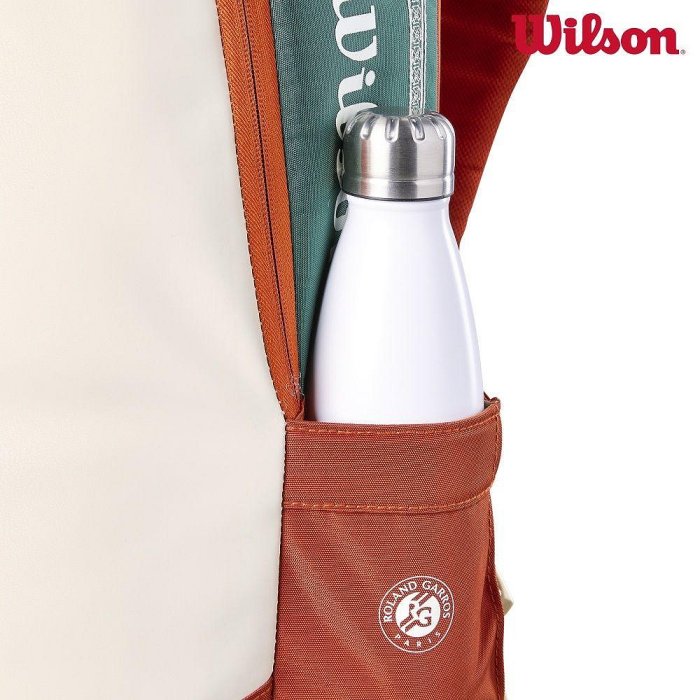 【曼森體育】Wilson ROLAND GARROS 2026 TENNIS BACKPACK Cream 後背包 米色 法網系列