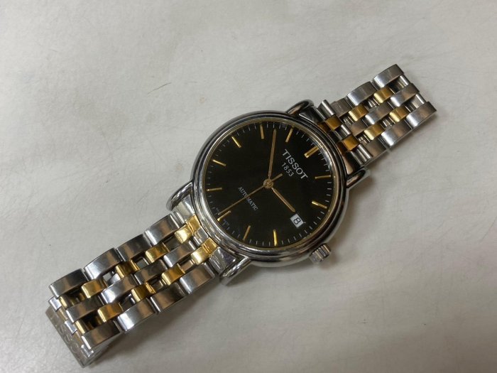 【一元起標，拍多少賣多少】TISSOT(天梭)錶 C363/463 Classi-T系列 錶徑35.5mm不鏽鋼 編號:K12473