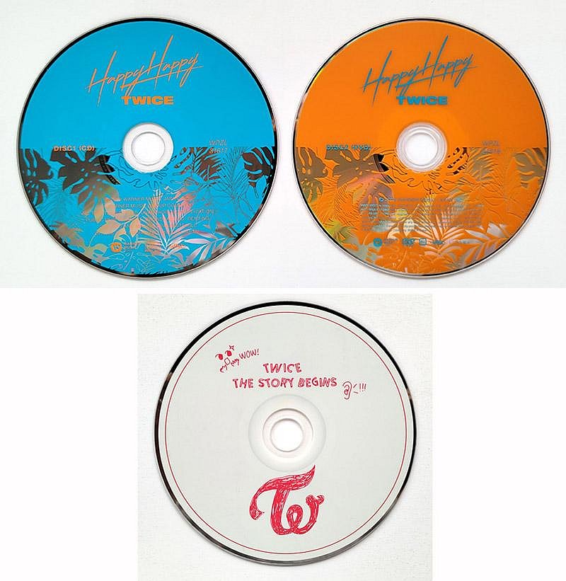 TWICE：Happy Happy（CD+DVD ）／THE STORY BEGINS【有IFPI】 | Yahoo拍賣