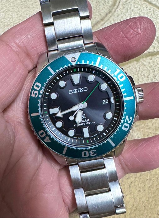 SEIKO PROSPEX SNE451P1 全球限量2000隻 精工錶 綠水鬼 潛水錶  二手錶約9成新盒單皆有 國內公司貨 確定可現場自取者 再決定下標喔