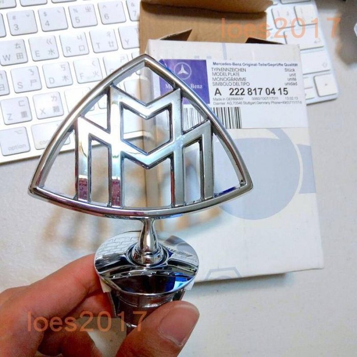 免運MAYBACH 賓士 Benz W204 W221 W212 立標 前標 引擎蓋標 W211 W222 頭標 W