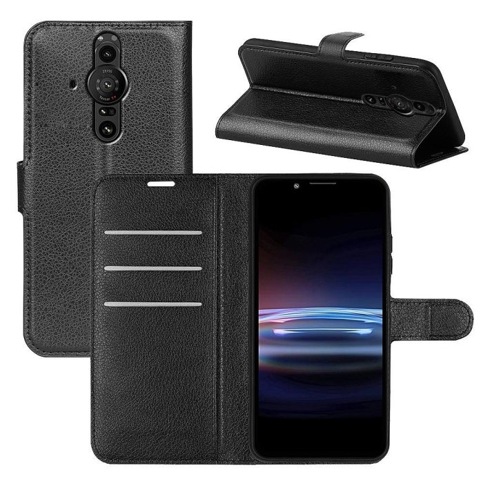 索尼 Xperia Pro 1 Xperia 5 II Xperia1 IV III II 皮革卡槽錢包保護套手機殼