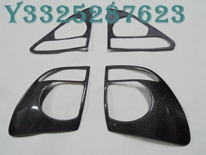 【熱賣精選】適用于碳纖維凌志2001-2003年 RX300 HARRIER汽車改裝尾燈眉