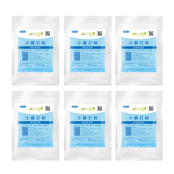 JoyLife 新一代全能去汙王小蘇打粉環保清潔粉750g (6入)【MP0084U】(SP0190L)