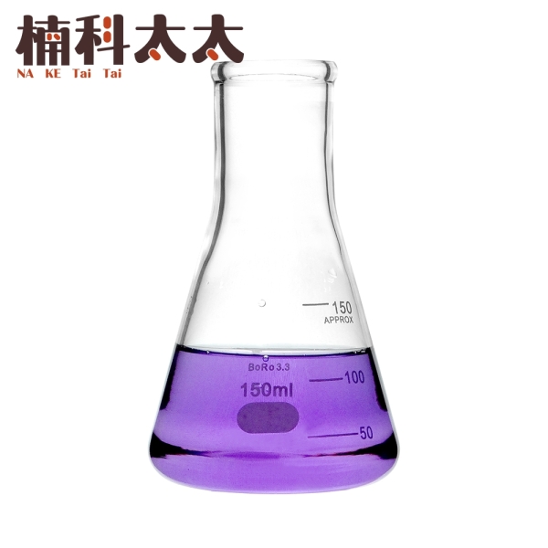 量筒實驗燒杯 樣本瓶 150ML 刻度杯 玻璃量杯 化學實驗器材 錐形瓶 量筒 玻璃量杯 GCD150