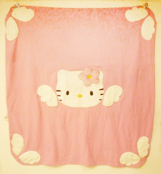 【震撼精品百貨】Hello Kitty 凱蒂貓~傢俱-地墊-絨毛粉【共1款】