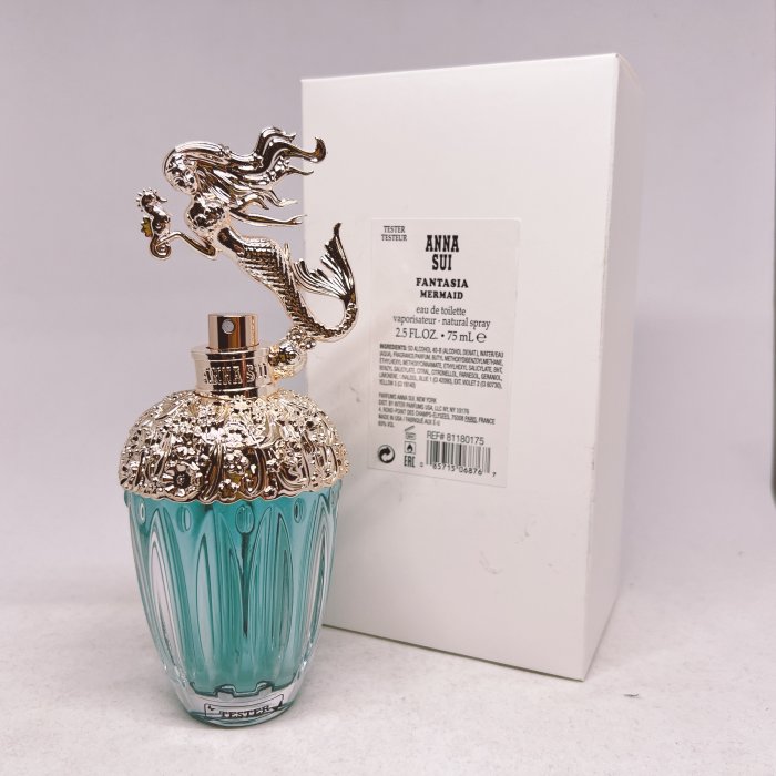 全新香水｜Anna sui安娜蘇 童話美人魚淡香水 75ml T包/童話粉紅獨角獸/甜蜜夢境/綠野仙蹤/紫境魔鑰