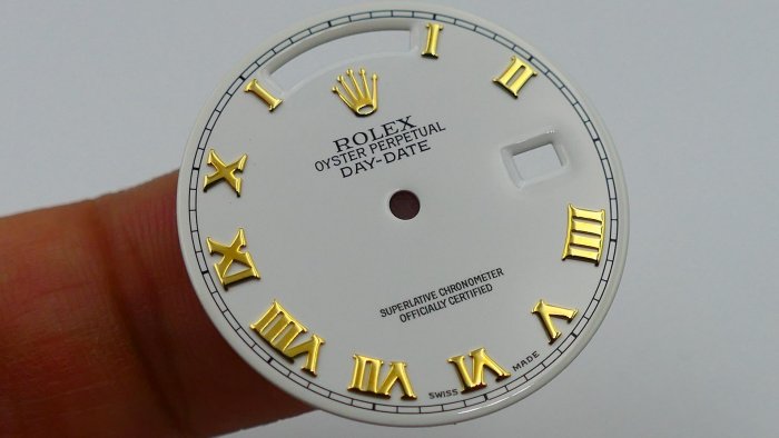 【美好時光】ROLEX勞力士原裝白色大羅馬面盤近新品釋出 DATEDATE 18038 18238 可用