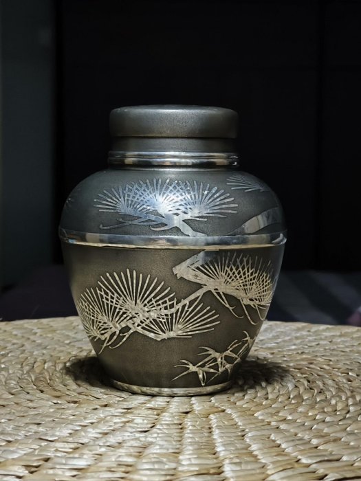 ◆SABI◆誠信堂造 古錫 茶壷 在銘 高15.6㎝ 重量1，096g◆煎茶 茶壺 斑文 日本錫茶罐的價格推薦- 2025年11月| 比價比個夠BigGo