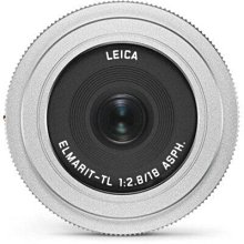 日光徠卡】Leica 11089 Elmarit-TL 18 mm f/2.8 ASPH. 銀全新公司貨