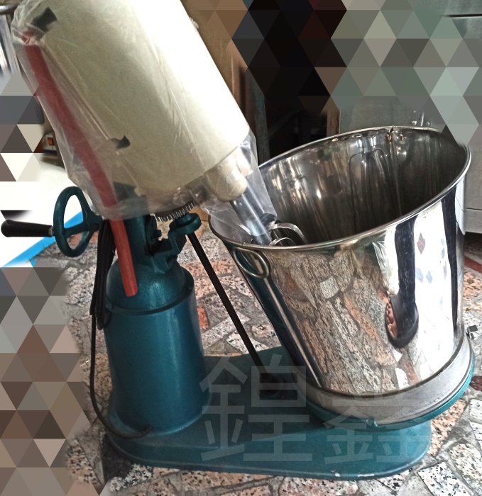 【鍠鑫食品機械】現貨出清!二手打蛋機380V(1/2HP 單桶) 攪拌機.適用紅豆餅.雞蛋糕 (台灣製造)