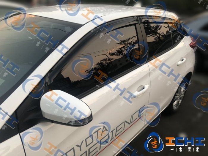 【前兩窗】19年後 新款 Yaris 晴雨窗 原廠造型 / 台灣製造 yaris晴雨窗 yaris 晴雨窗 yari原廠 | Yahoo拍賣