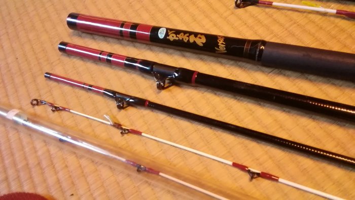 Megahits 磯竿 153cm 金PENN捲線器GAMAKATSU 20號520石鯛竿重磯竿RYOBI底物