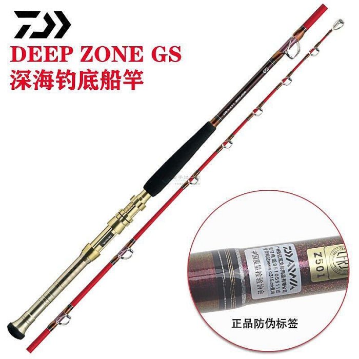 DEEP ZONE GS 300-205 船竿 ロッドケース付き DAIWA DEEP ZONE GS 300-205