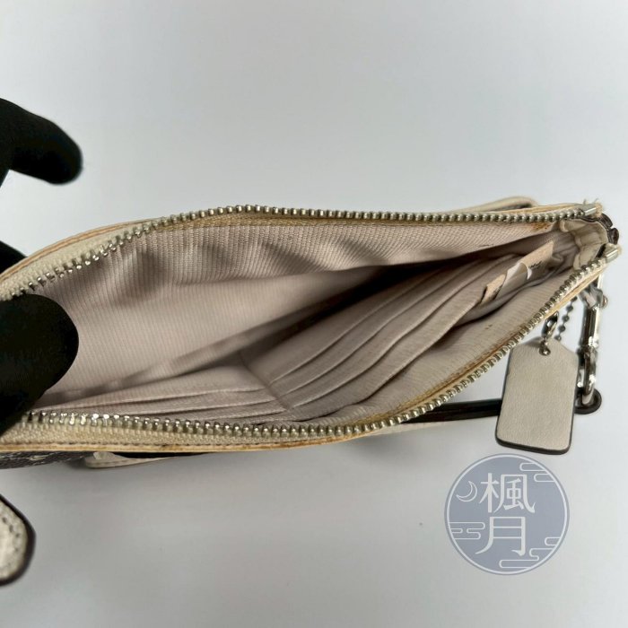 【一元起標 11/5】COACH 53015 CC PVC 拉鍊 POUCH | Yahoo拍賣