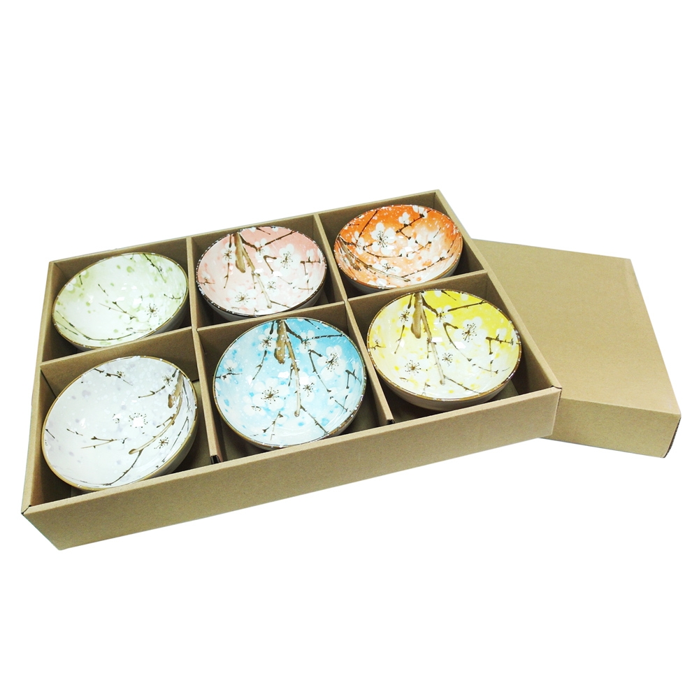 日式釉下彩碗-12cm-6入組| 餐碗| Yahoo購物中心