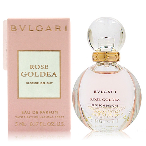 BVLGARI 寶格麗ROSE GOLDEA BLOSSOM DELIGHT 歡沁玫香淡香精5ML