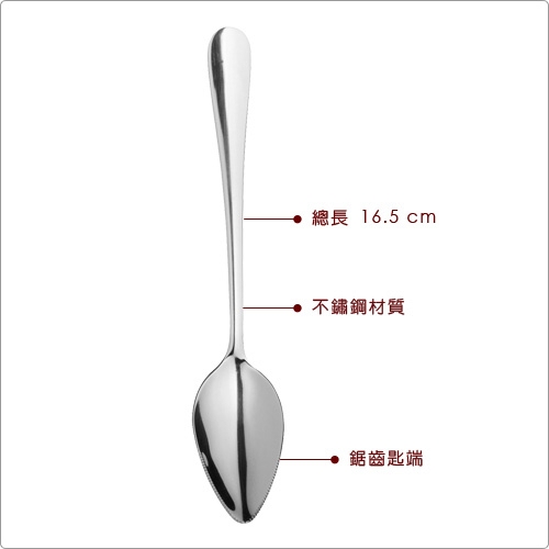 MasterClass》英國水果鋸齒挖匙4入- 攪拌匙茶匙下午茶餐具| 筷/匙