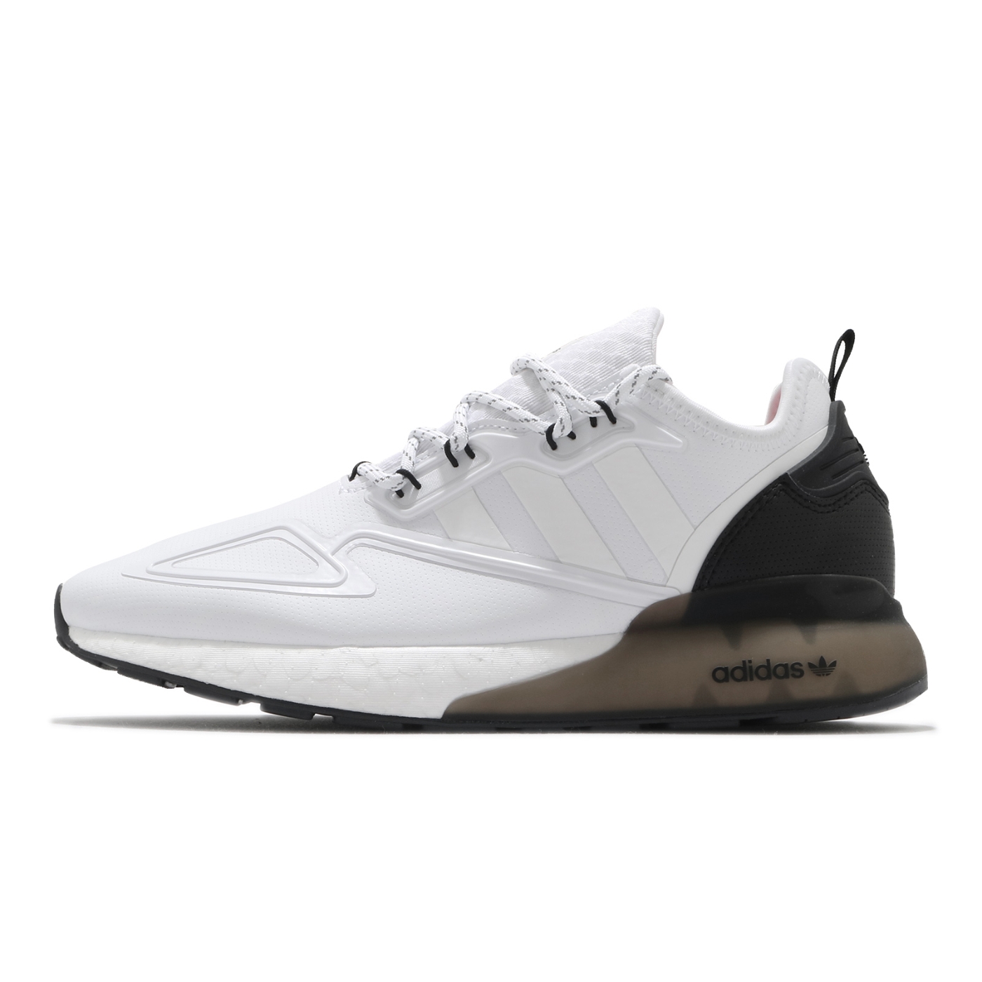 靴 28 Adidas ZX 1K Boost Men's Shoes Core Black-Solar Orange