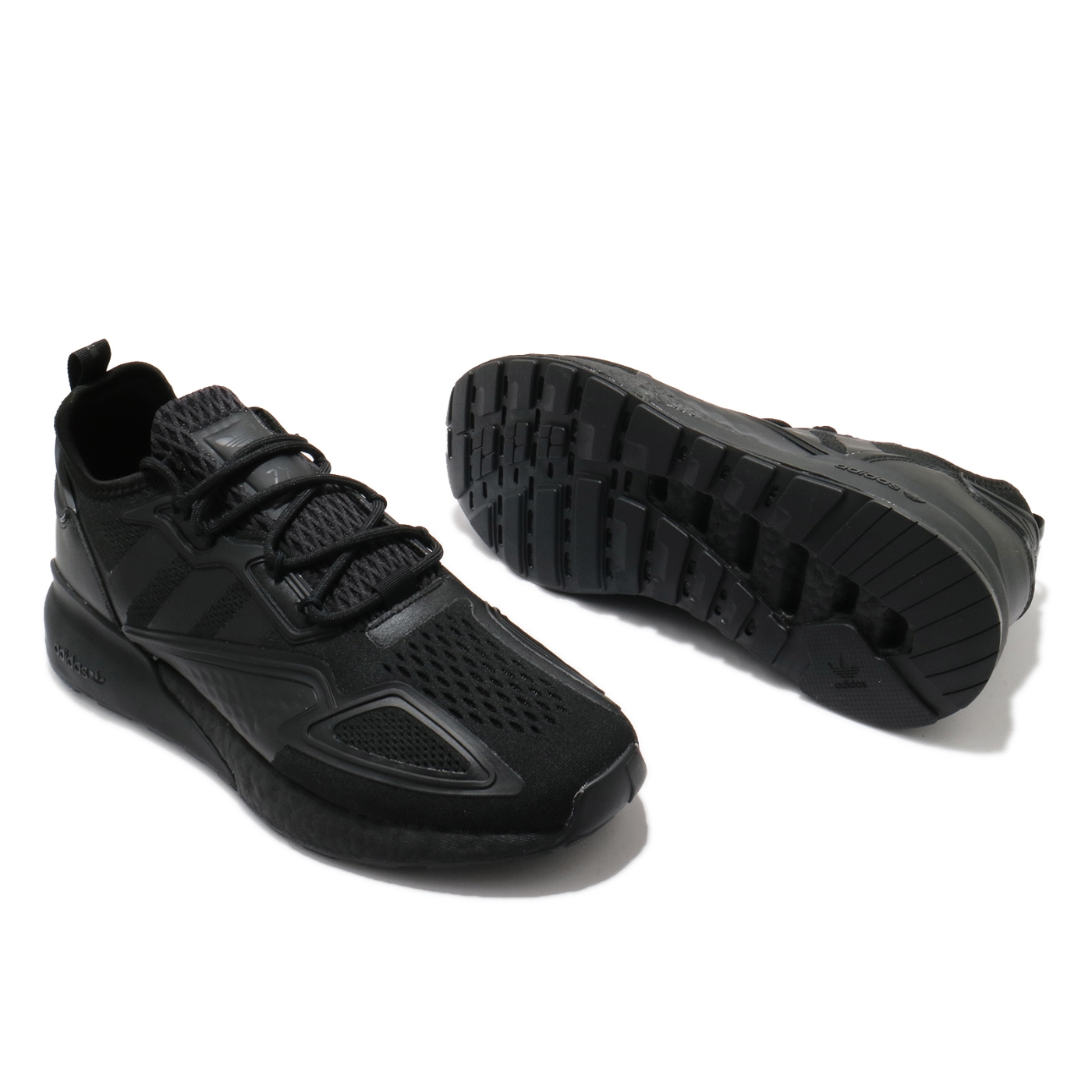 adidas 休閒鞋ZX 2K Boost 襪套式男鞋愛迪達三葉草緩震流行穿搭