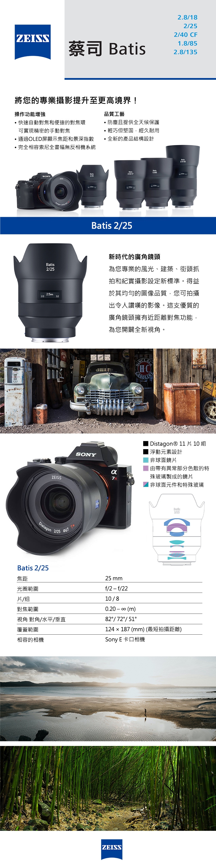 ZEISS蔡司 Batis 2/25 - 詳情1