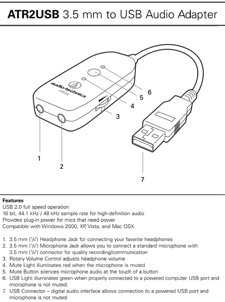 audio-technica鐵三角 ATR2XUSB - 詳情5