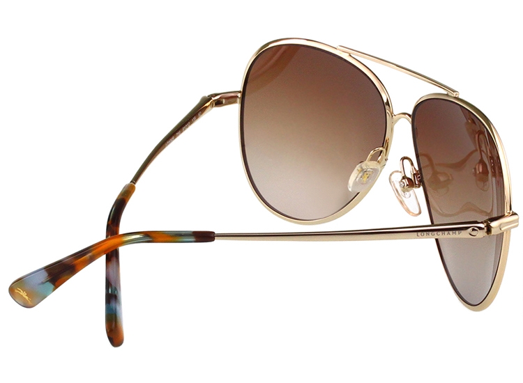 LONGCHAMP 太陽眼鏡(金色)LO104S-716 | 太陽眼鏡/墨鏡| Yahoo  display picture 1