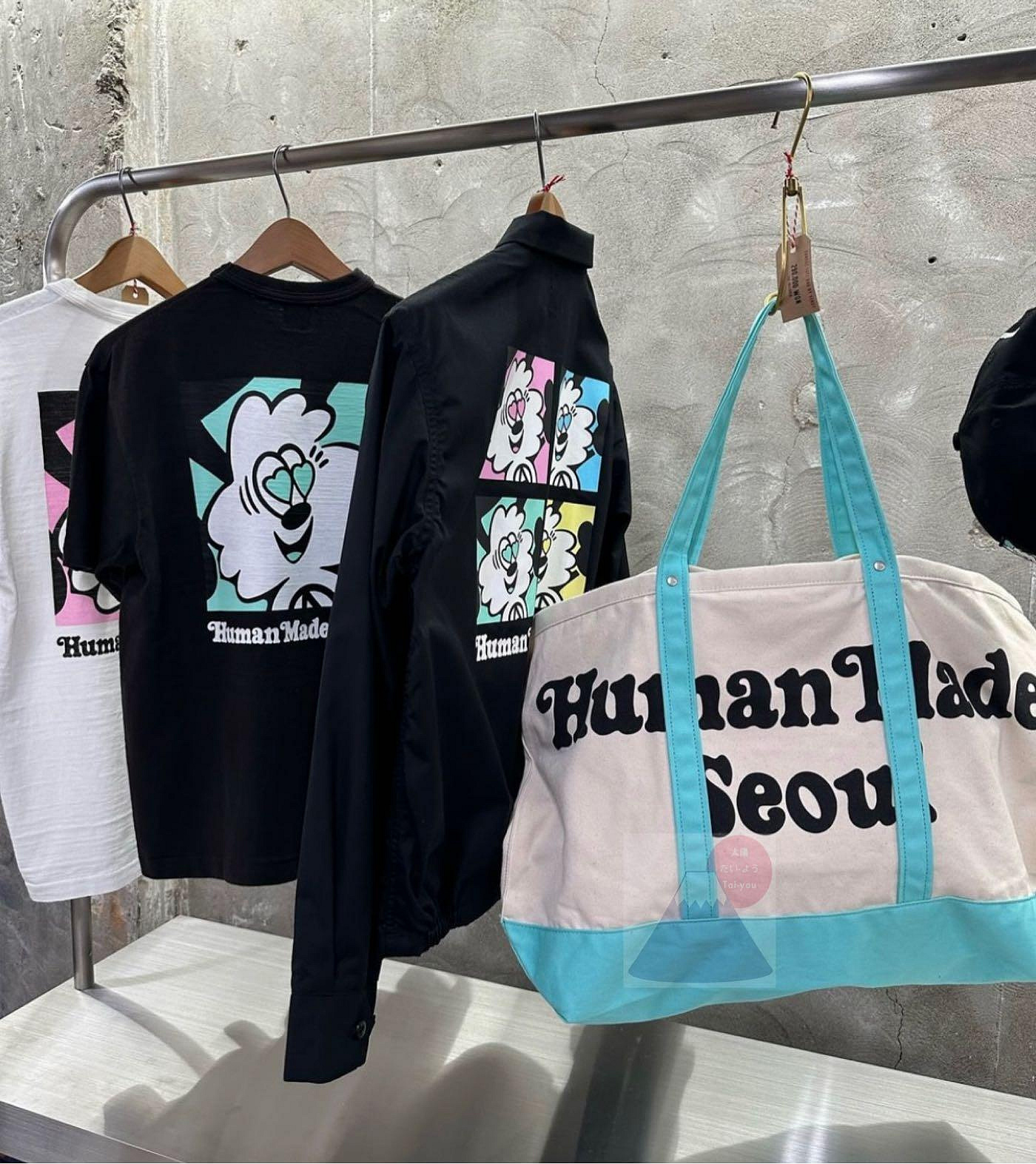 韓國限定HUMAN MADE x VERDY OFFLINE STORE SEOUL 夾克外套短袖Tee 托