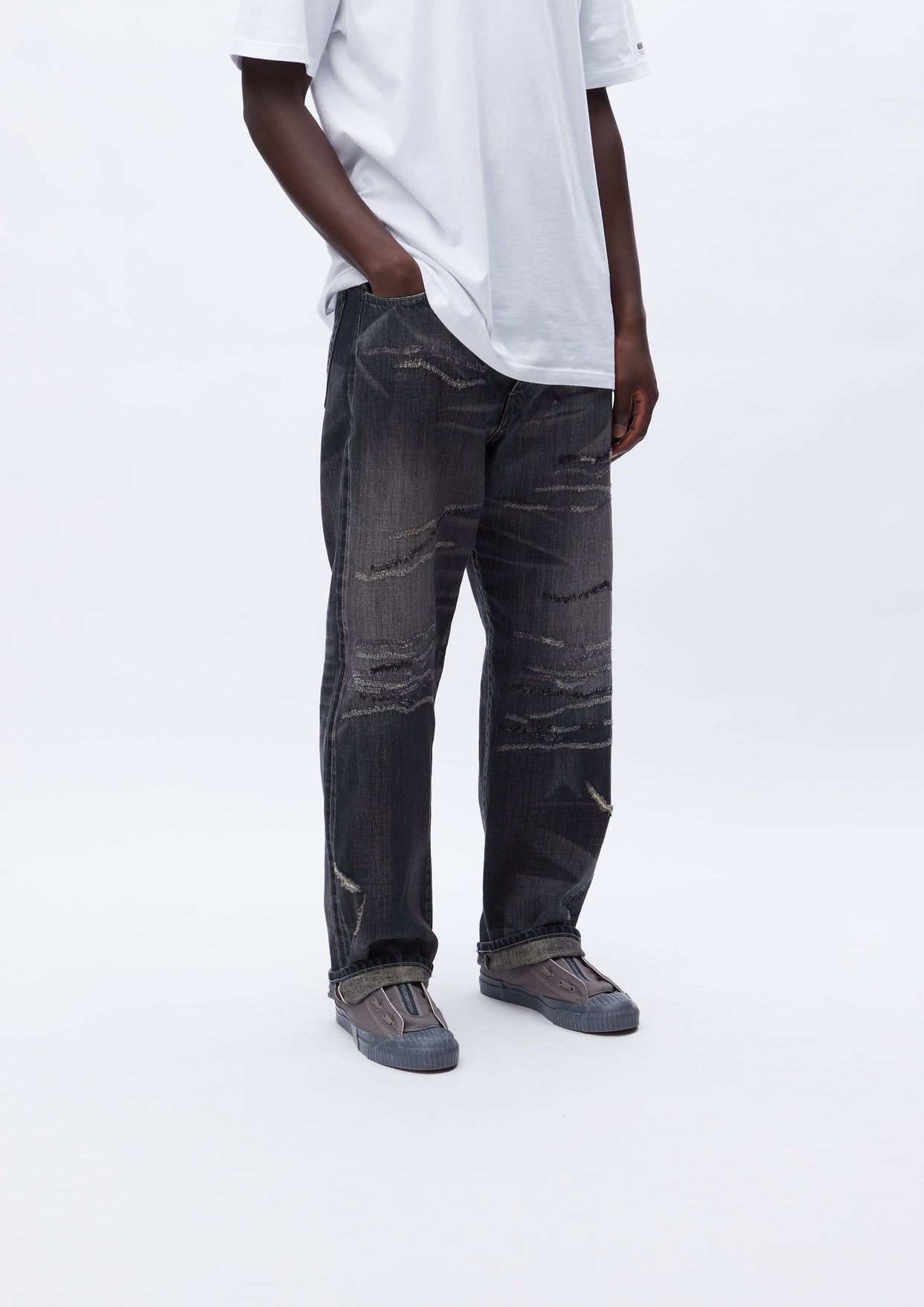 日貨代購CITY】23SS NEIGHBORHOOD SAVAGE DENIM DP BASIC PANTS 牛王