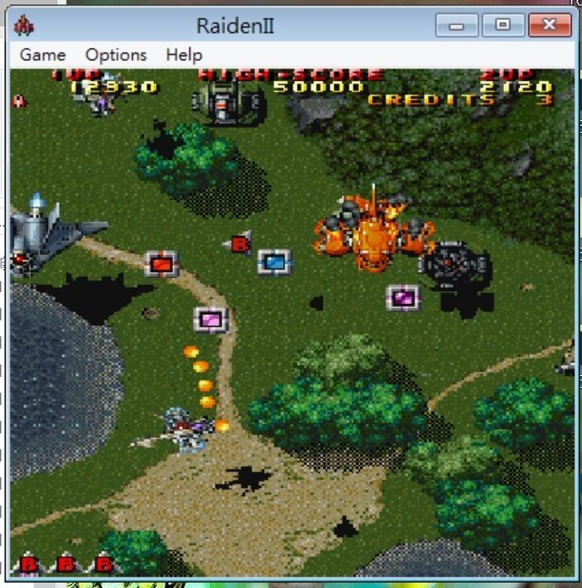 單機版PC 雷電Ⅱ Raiden II 日本Seibu開發，台灣普威爾代理