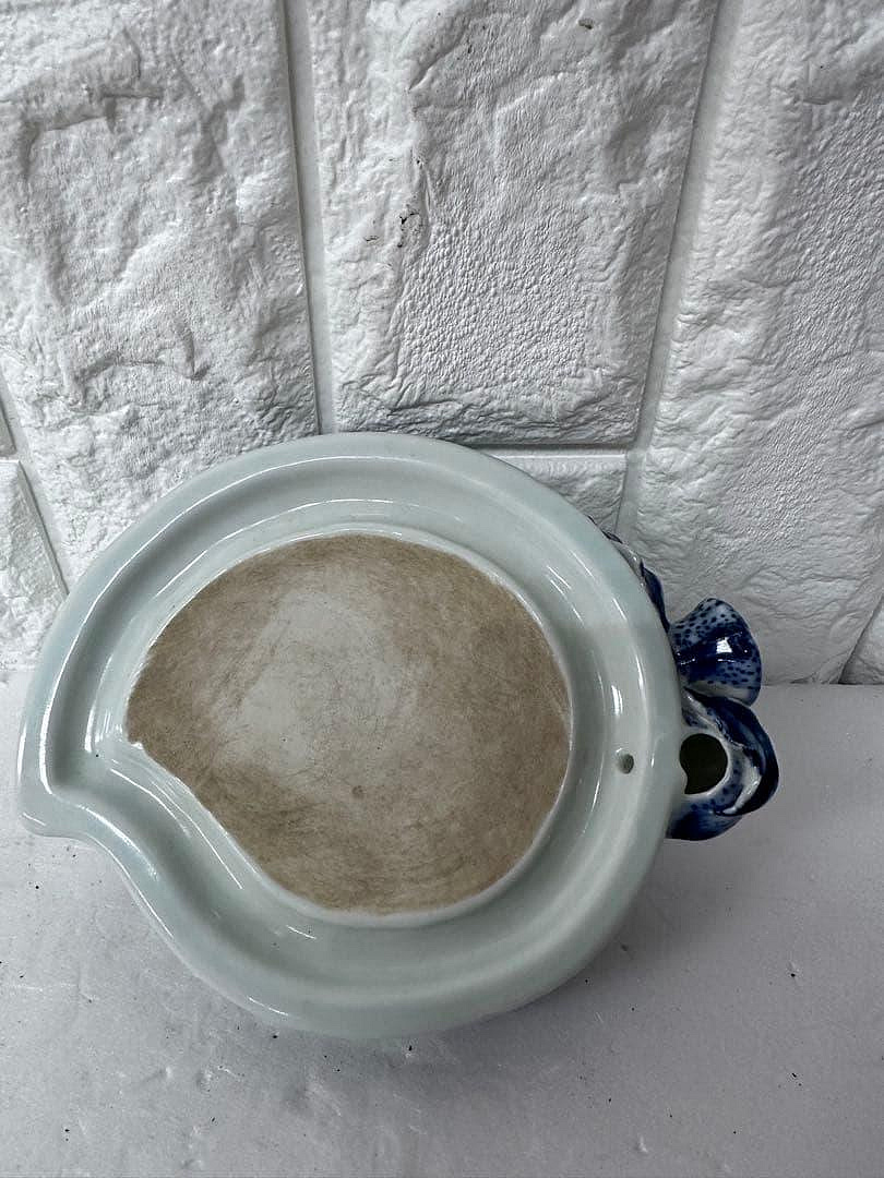 染付硯大清乾隆年製在銘中國古玩書道具| Yahoo拍賣