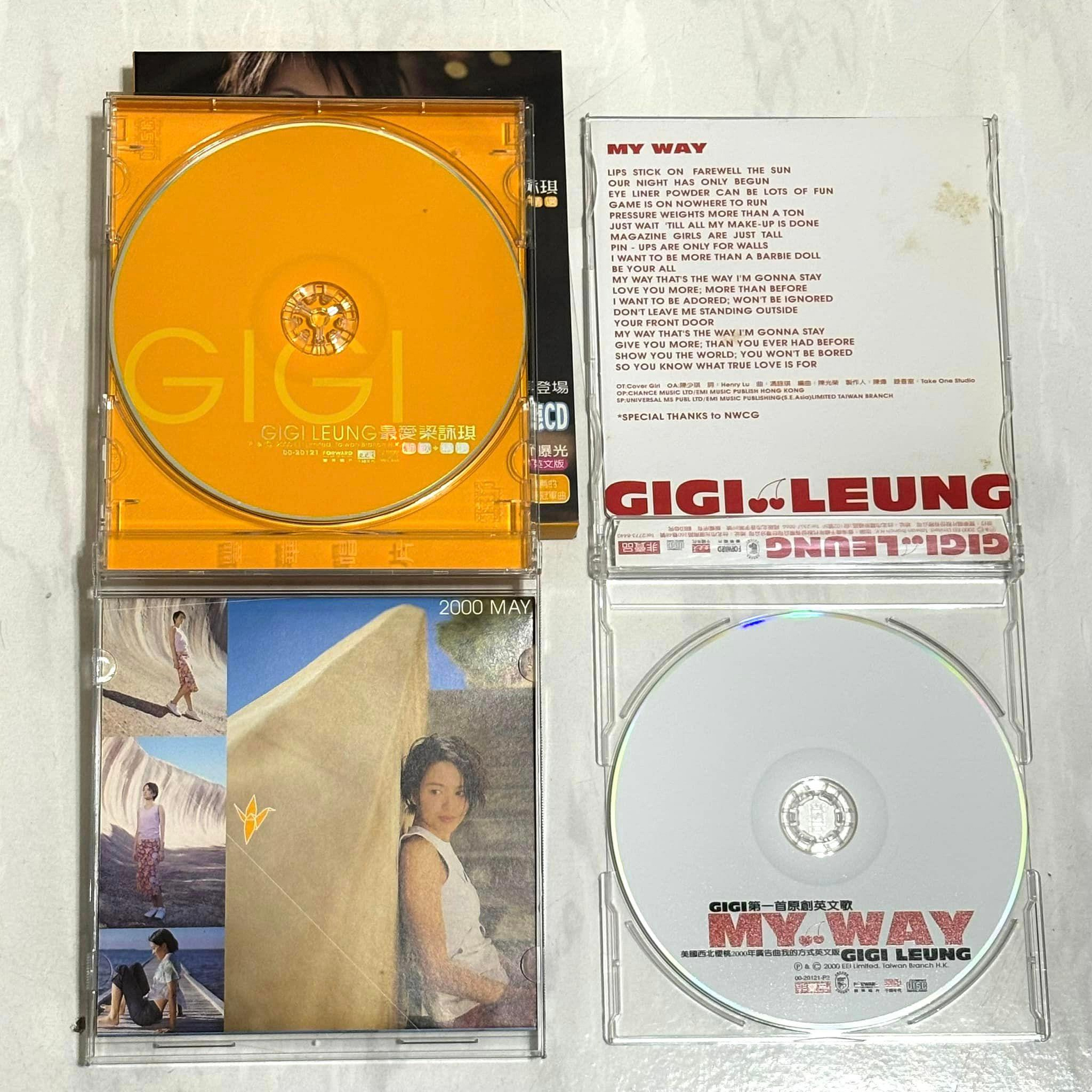 梁詠琪GiGi Leung 2000 最愛新歌加精選[慶功新裝版] 豐華唱片台灣紙盒