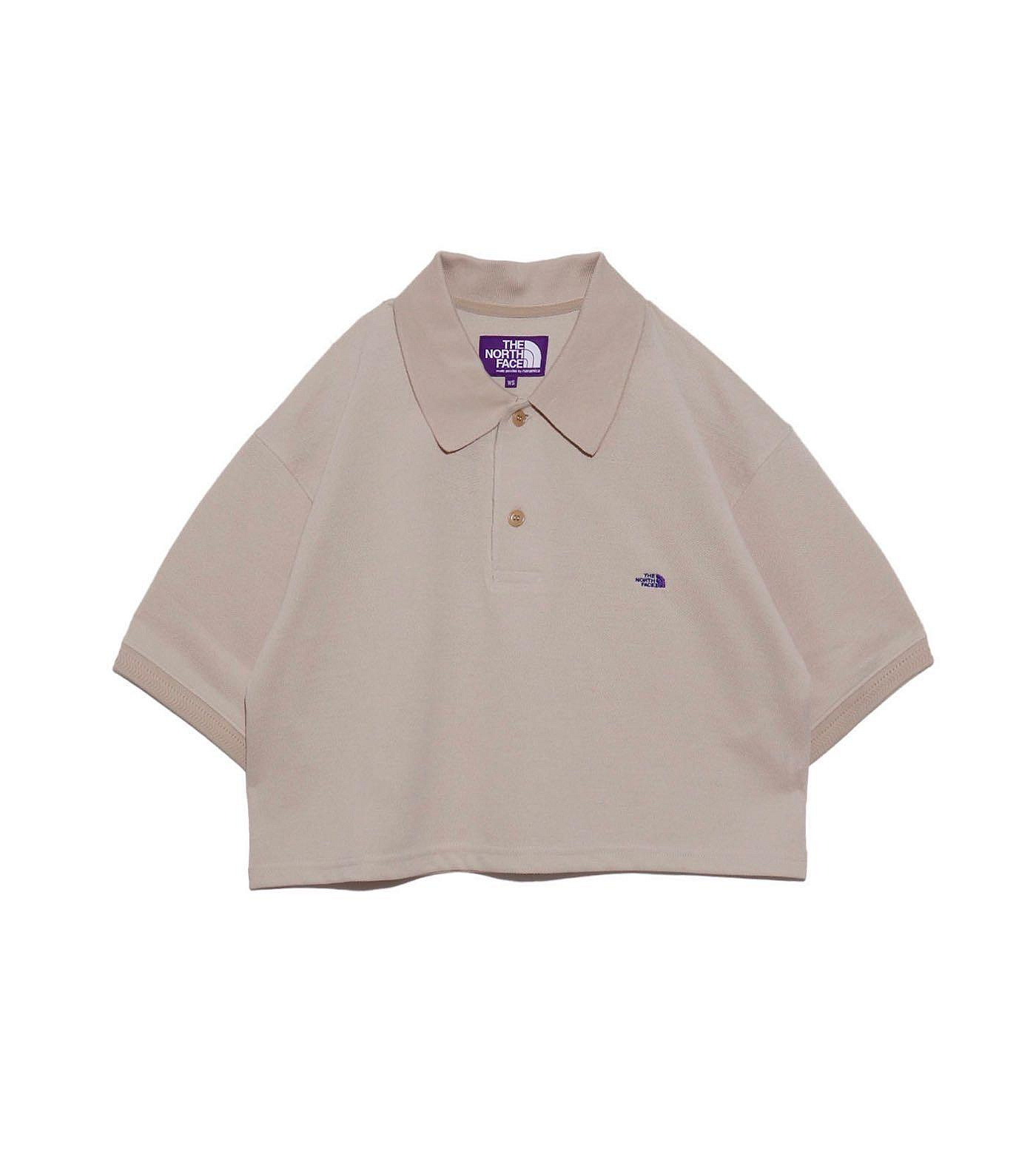新品未使用Moss Stitch Field Cropped Polo THE NORTH FACE PURPLE LABEL Moss Stitch Field Cropped Polo
