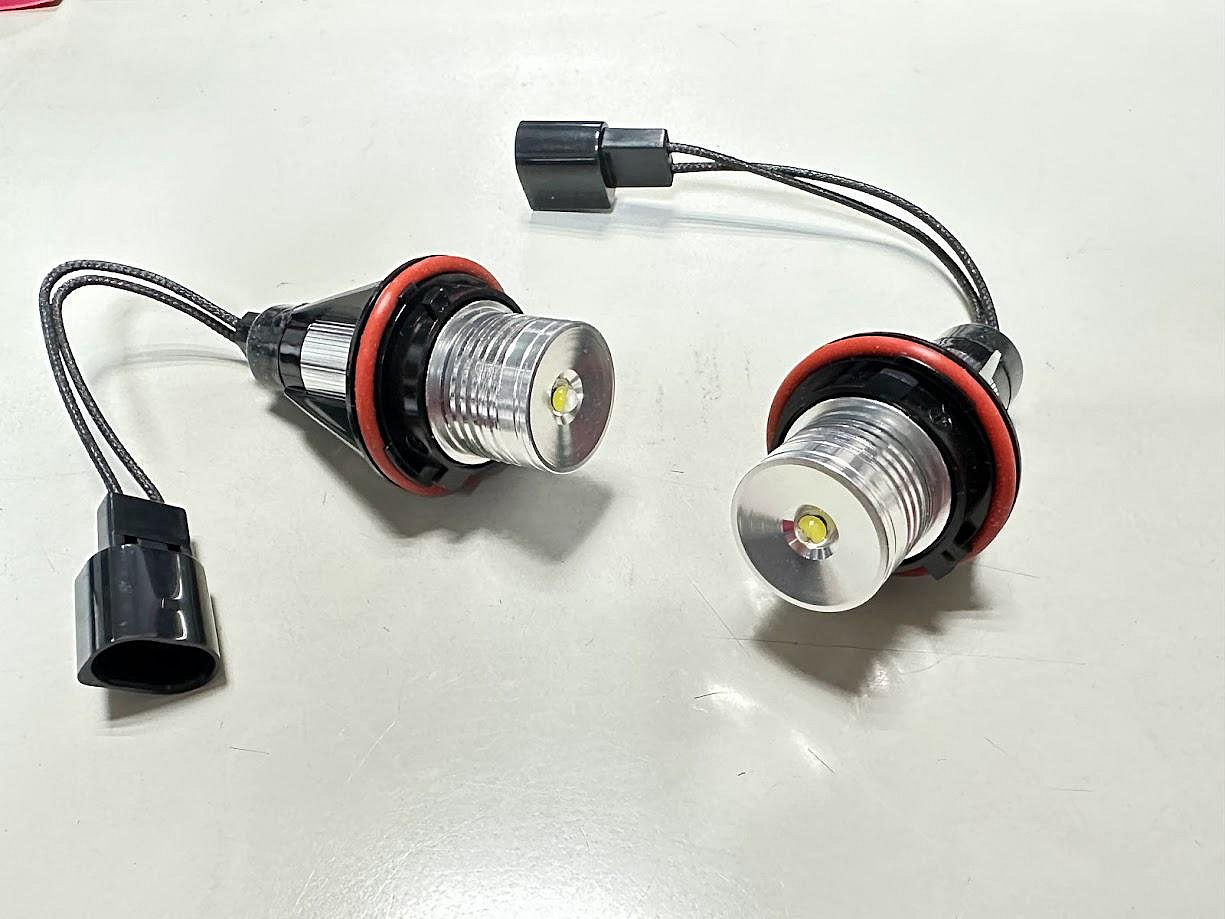 新店【阿勇的店】BMW E39大燈光圈 LED白光 E60 E87 X3 X5 E83 E53 e65 e61 天使眼LED光圈/大燈光圈
