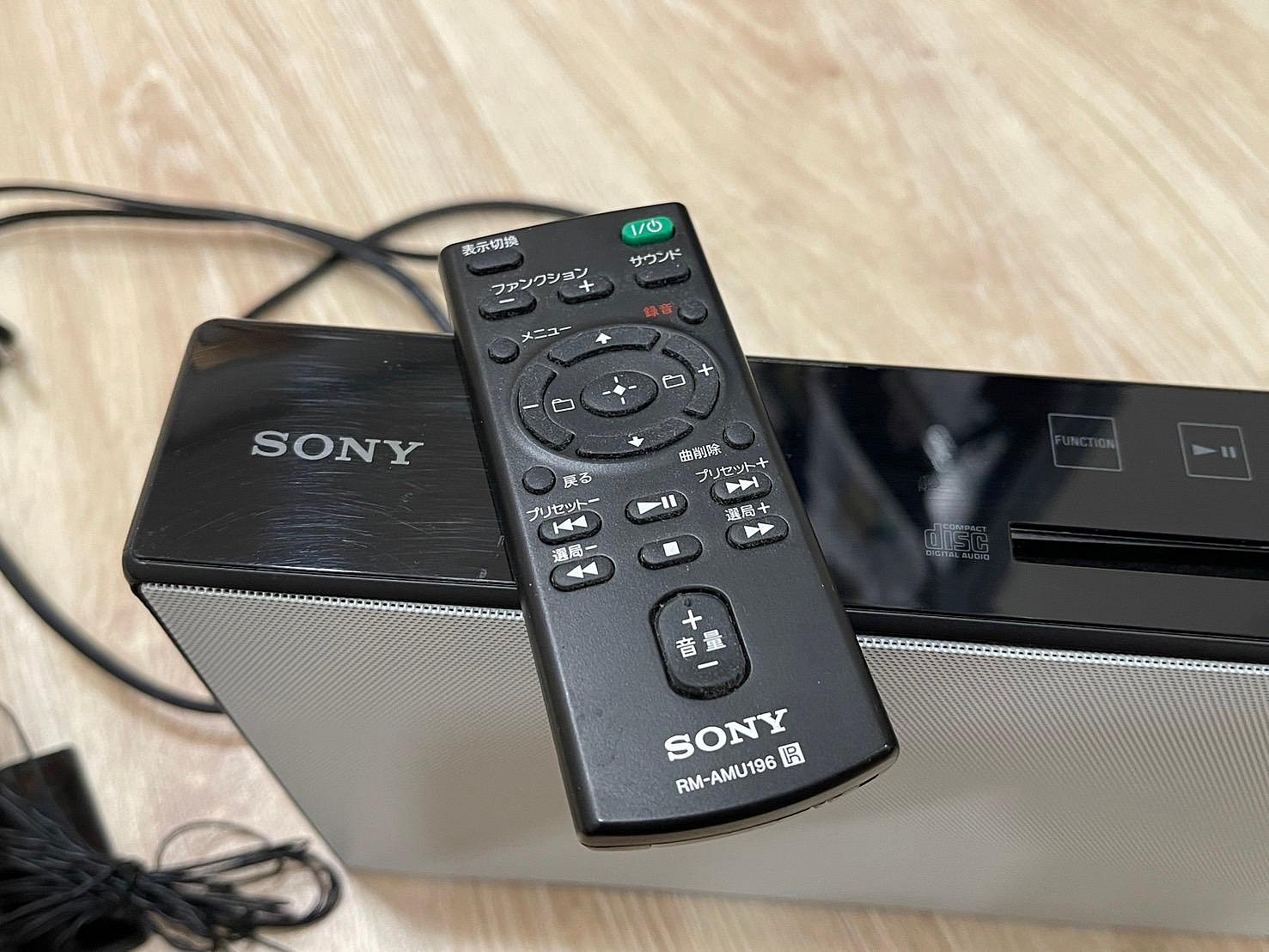 SONY CMT-X5CD CDコンポ Bluetooth対応、リモコン付き SONY CMT-X5CD