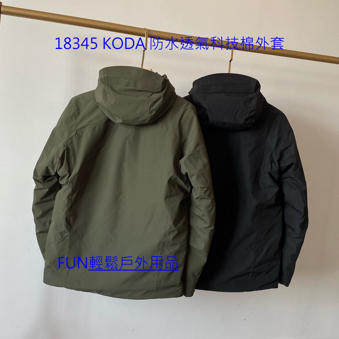 ARCTERYX始祖鳥GORE-TEX防水透氣保暖科技棉外套KODA JACKET18345預購品