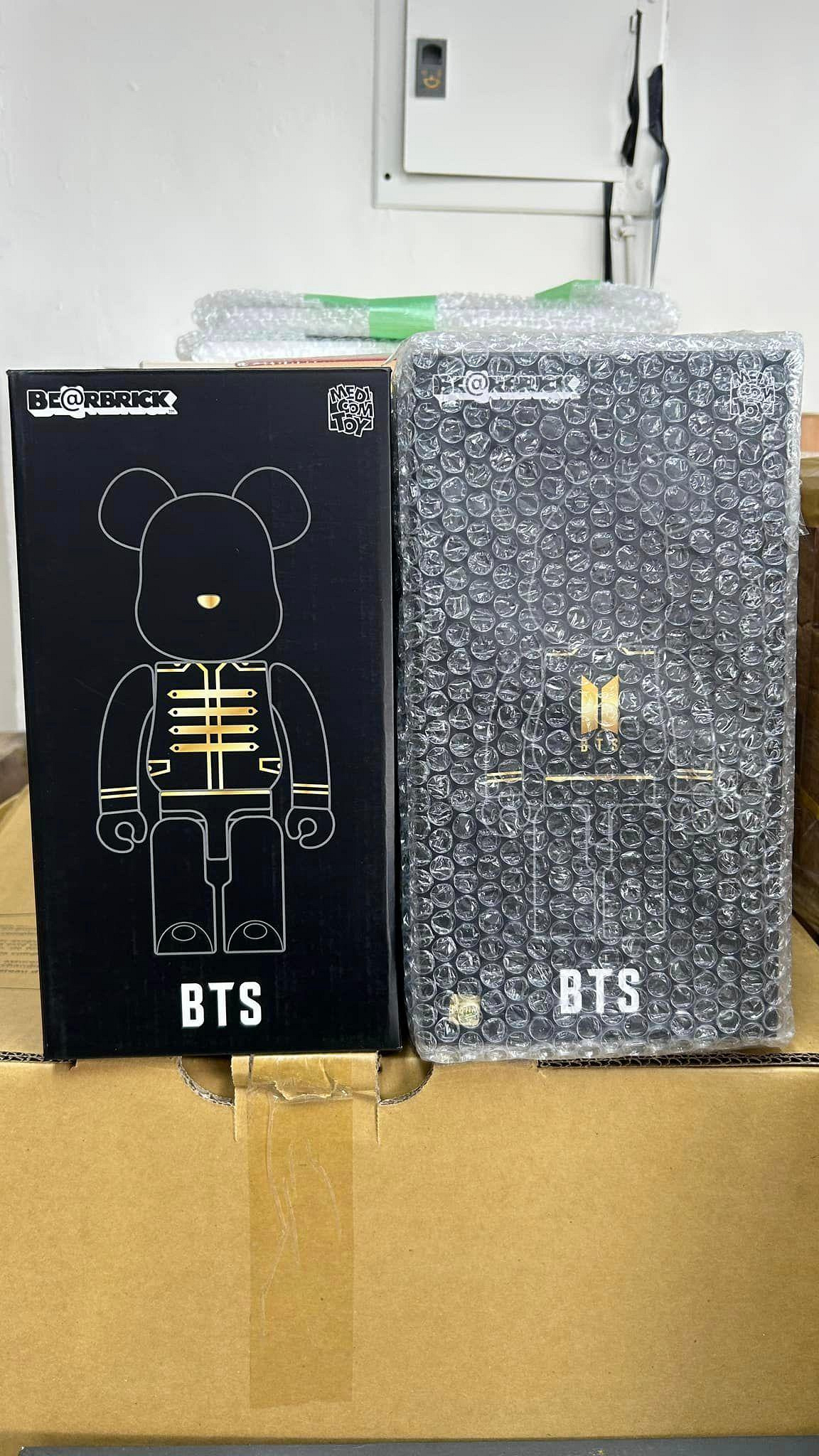 BTS 防彈少年團Be@rbrick 400%庫柏力克熊| Yahoo拍賣
