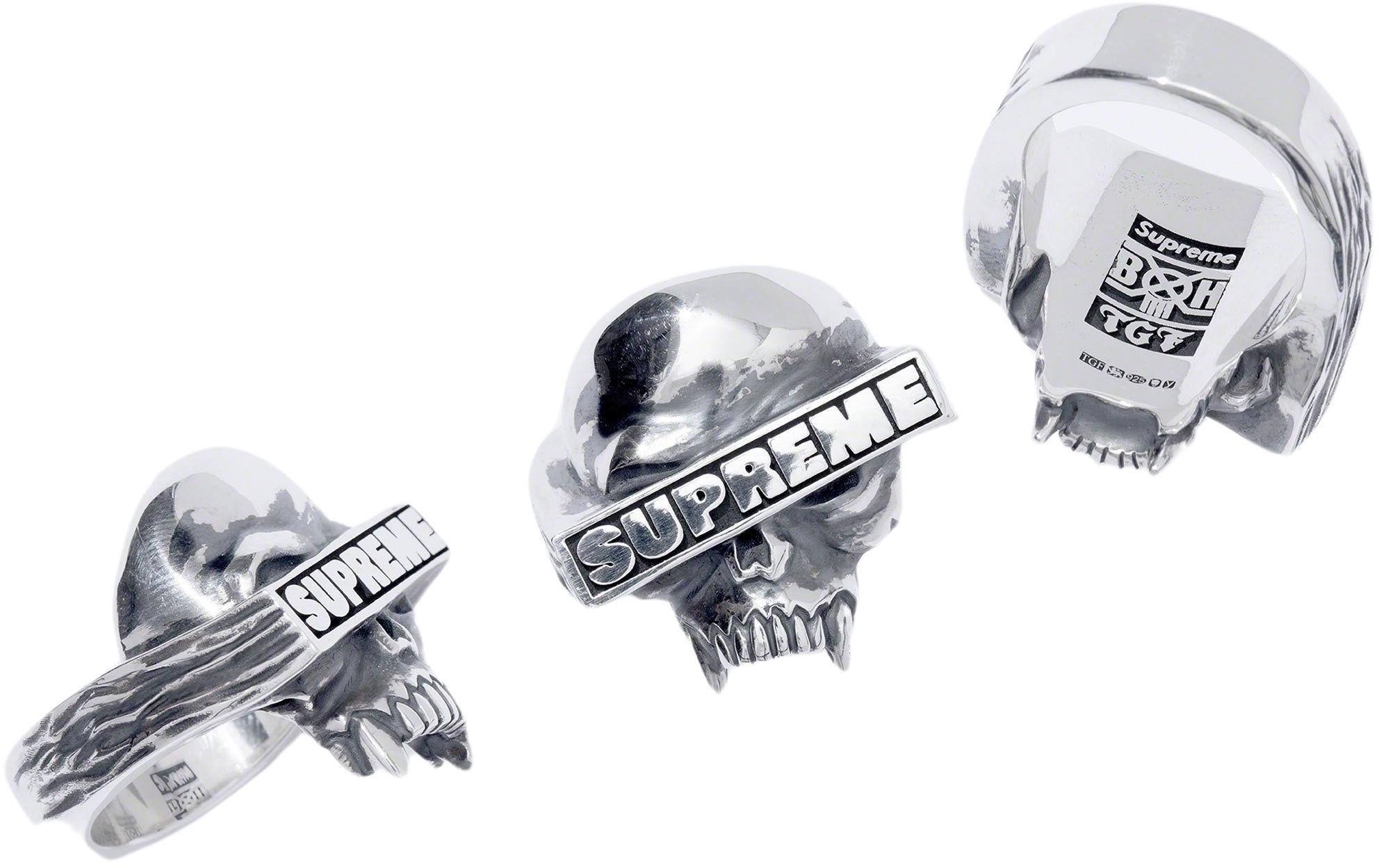 紐約范特西】預購SUPREME FW23 BOUNTY HUNTER SILVER RING 戒指| Yahoo拍賣