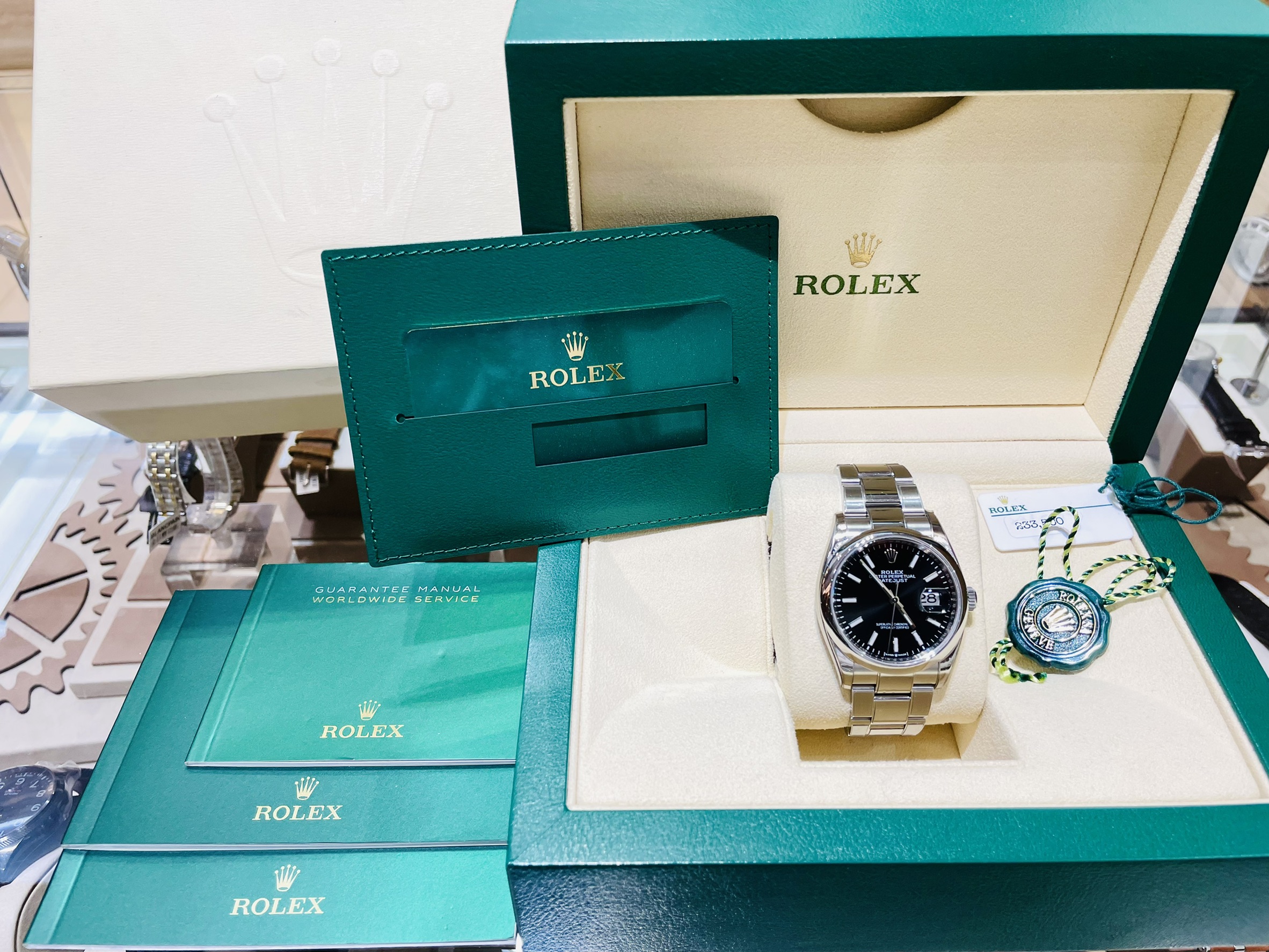現貨 rx8台北 ROLEX 勞力士 126200 DATEJUST 蠔式 36mm 黑色面盤 2020新式保卡 已貼膜