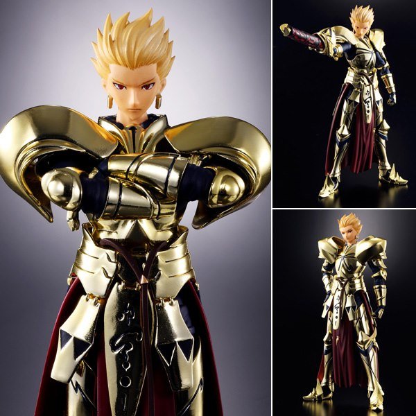 全新Bandai 超合金Fate Zero Archer 英雄王吉爾伽美什命運停駐之
