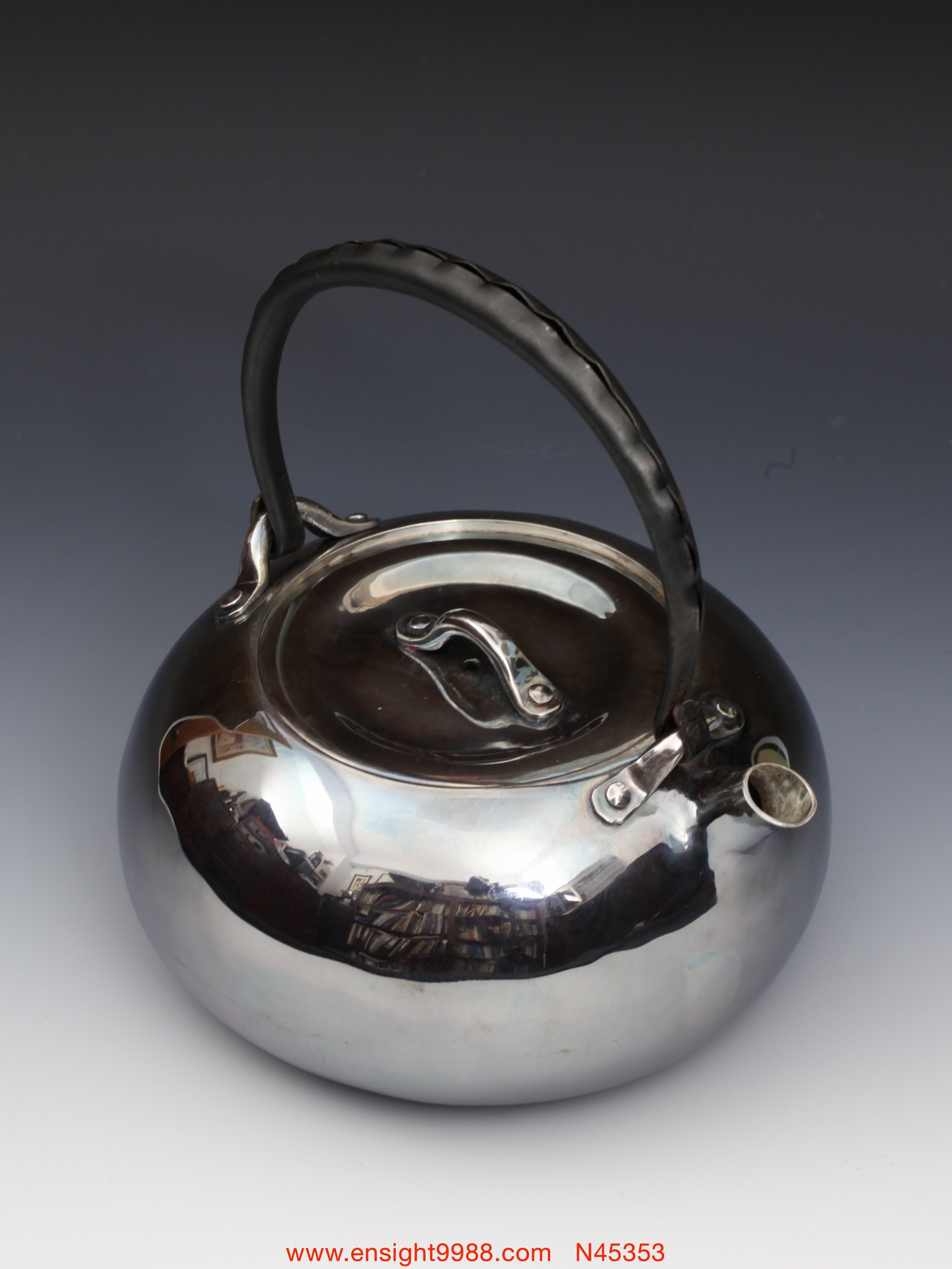 易軒珍藏】N45358日本銀壺*北村*型制口打出純銀壺| Yahoo拍賣