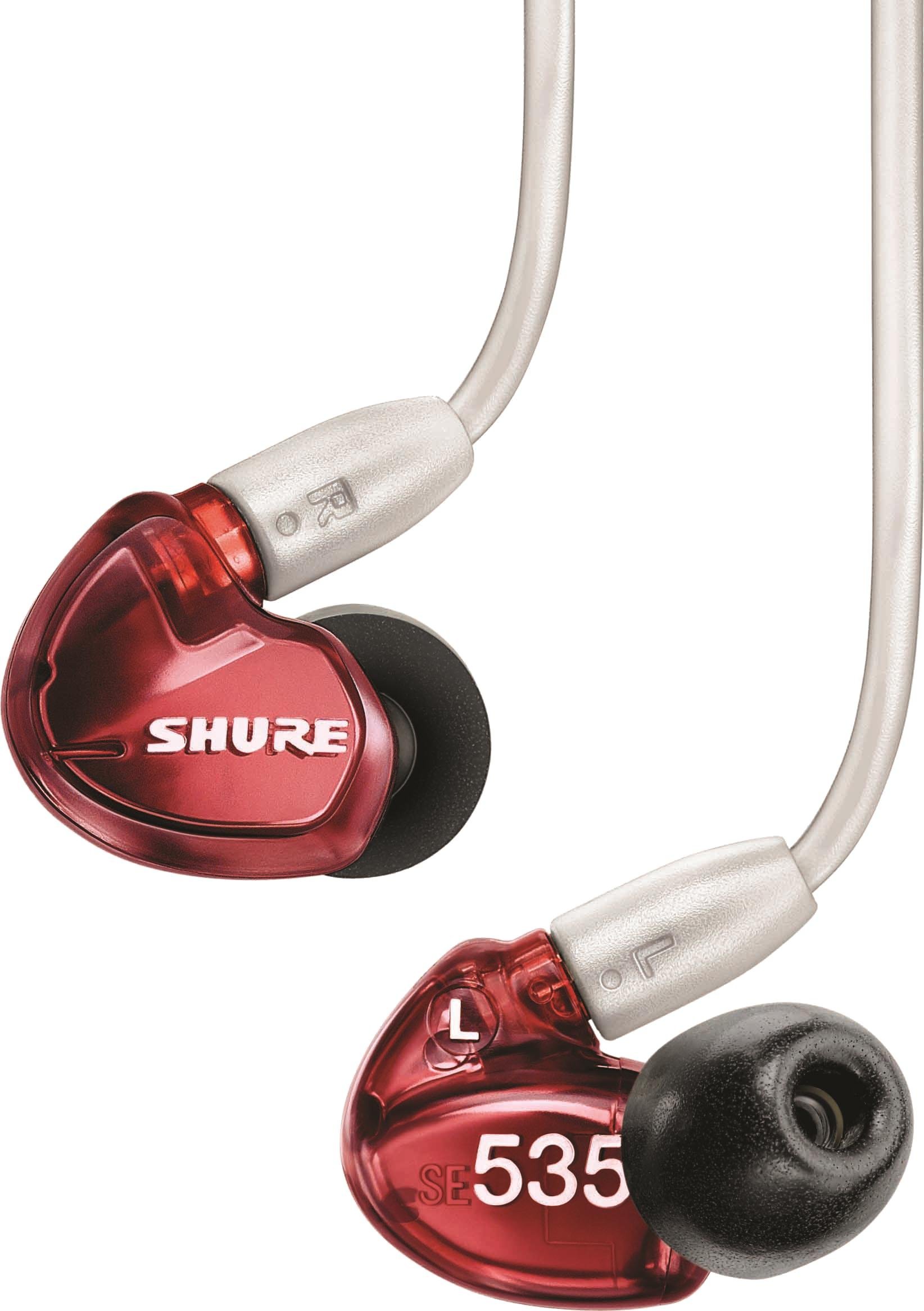 【完品美品】【国内正規品】SHURE SE535 SPECIAL EDITION Amazon.co.jp: SHURE シュア SE535LTD-A イヤホン 有線 レッド
