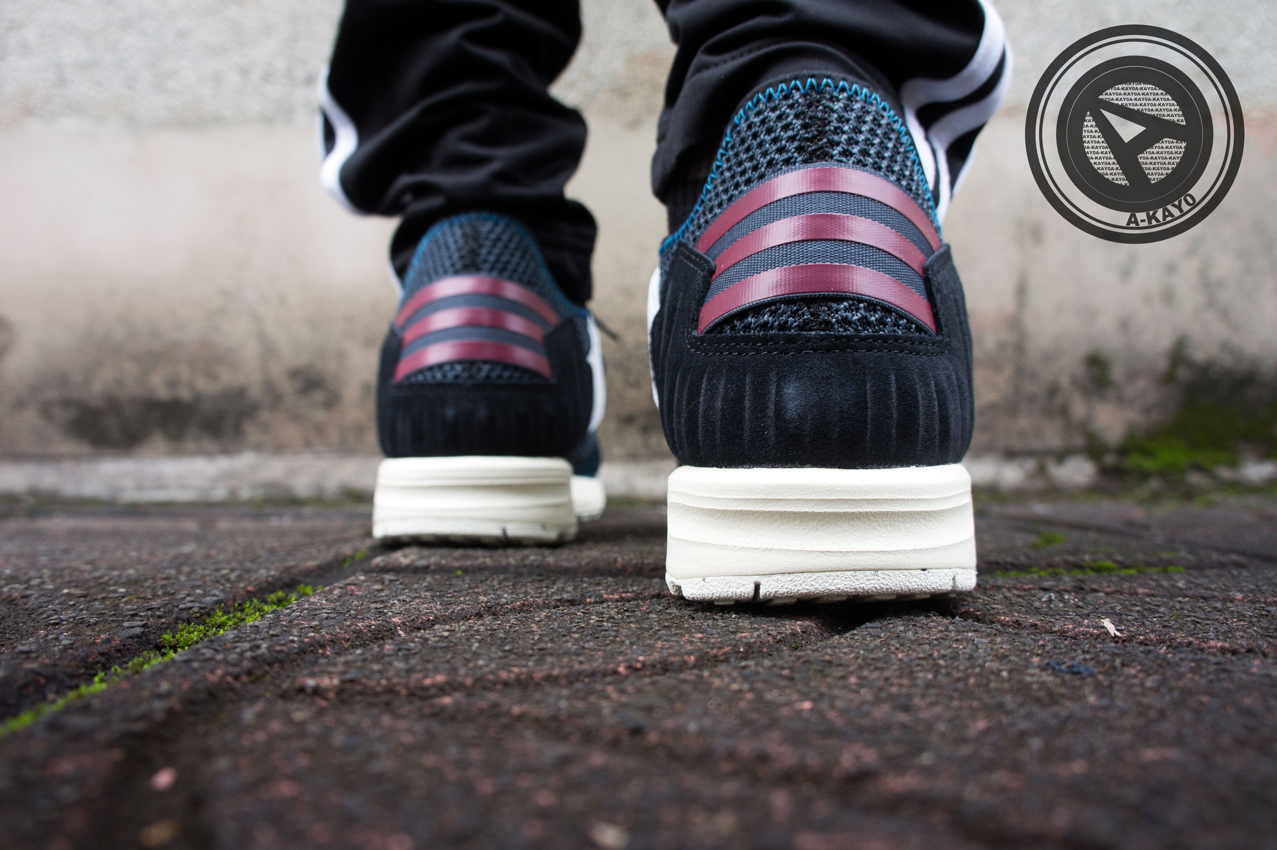 促銷商品】ADIDAS ZX FLUX PLUS TORSION鞋底編織X麂皮奶油底黑藍白