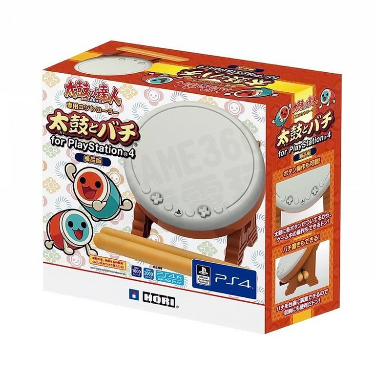 PS4 HORI 太鼓達人太鼓之達人TAIKO NO TATSUJIN 控制器不含遊戲